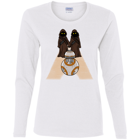 T-Shirts White / S Utini Shining Women's Long Sleeve T-Shirt