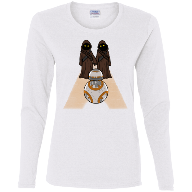 T-Shirts White / S Utini Shining Women's Long Sleeve T-Shirt