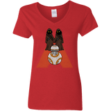 T-Shirts Red / S Utini Shining Women's V-Neck T-Shirt