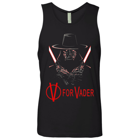 T-Shirts Black / Small V 4 VADER Men's Premium Tank Top