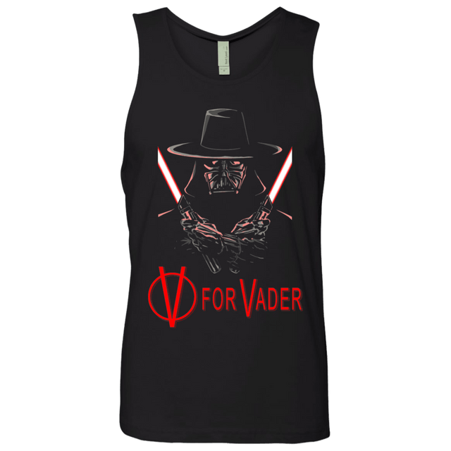 T-Shirts Black / Small V 4 VADER Men's Premium Tank Top