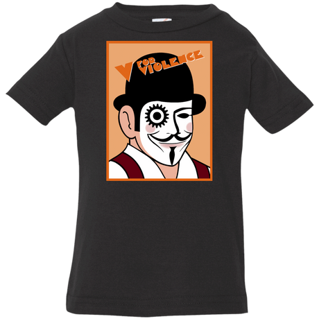 T-Shirts Black / 6 Months V for Violence Infant PremiumT-Shirt