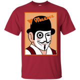 T-Shirts Cardinal / Small V for Violence T-Shirt