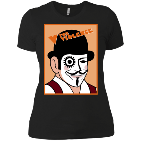 T-Shirts Black / X-Small V for Violence Women's Premium T-Shirt