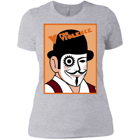 T-Shirts Heather Grey / X-Small V for Violence Women's Premium T-Shirt