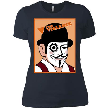 T-Shirts Indigo / X-Small V for Violence Women's Premium T-Shirt