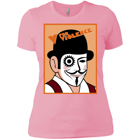T-Shirts Light Pink / X-Small V for Violence Women's Premium T-Shirt