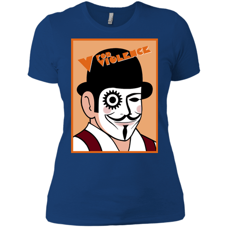T-Shirts Royal / X-Small V for Violence Women's Premium T-Shirt