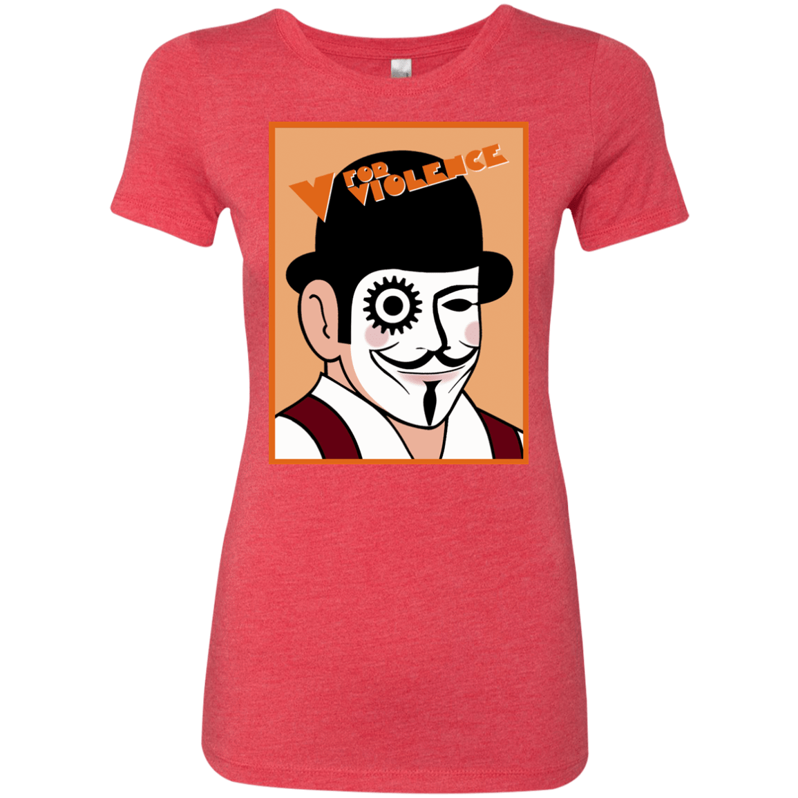 T-Shirts Vintage Red / Small V for Violence Women's Triblend T-Shirt