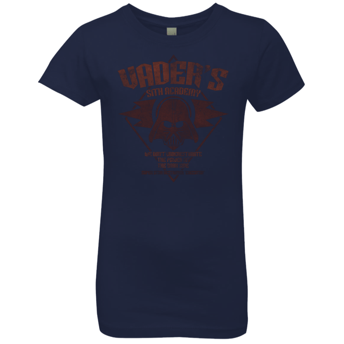 T-Shirts Midnight Navy / YXS Vader Academy Girls Premium T-Shirt