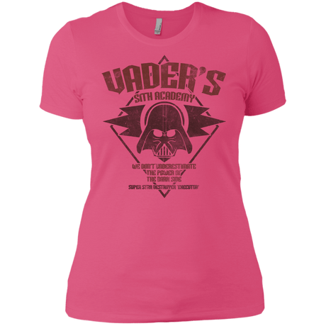 T-Shirts Hot Pink / X-Small Vader Academy Women's Premium T-Shirt