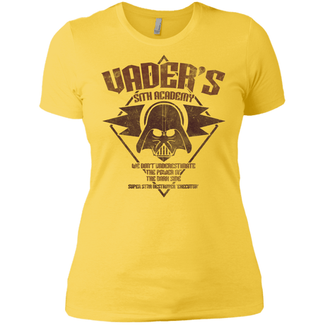 T-Shirts Vibrant Yellow / X-Small Vader Academy Women's Premium T-Shirt