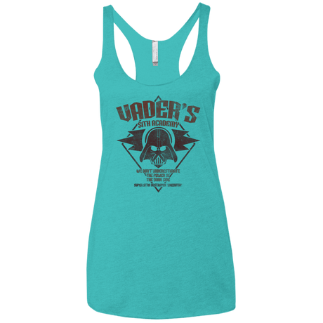 T-Shirts Tahiti Blue / X-Small Vader Academy Women's Triblend Racerback Tank