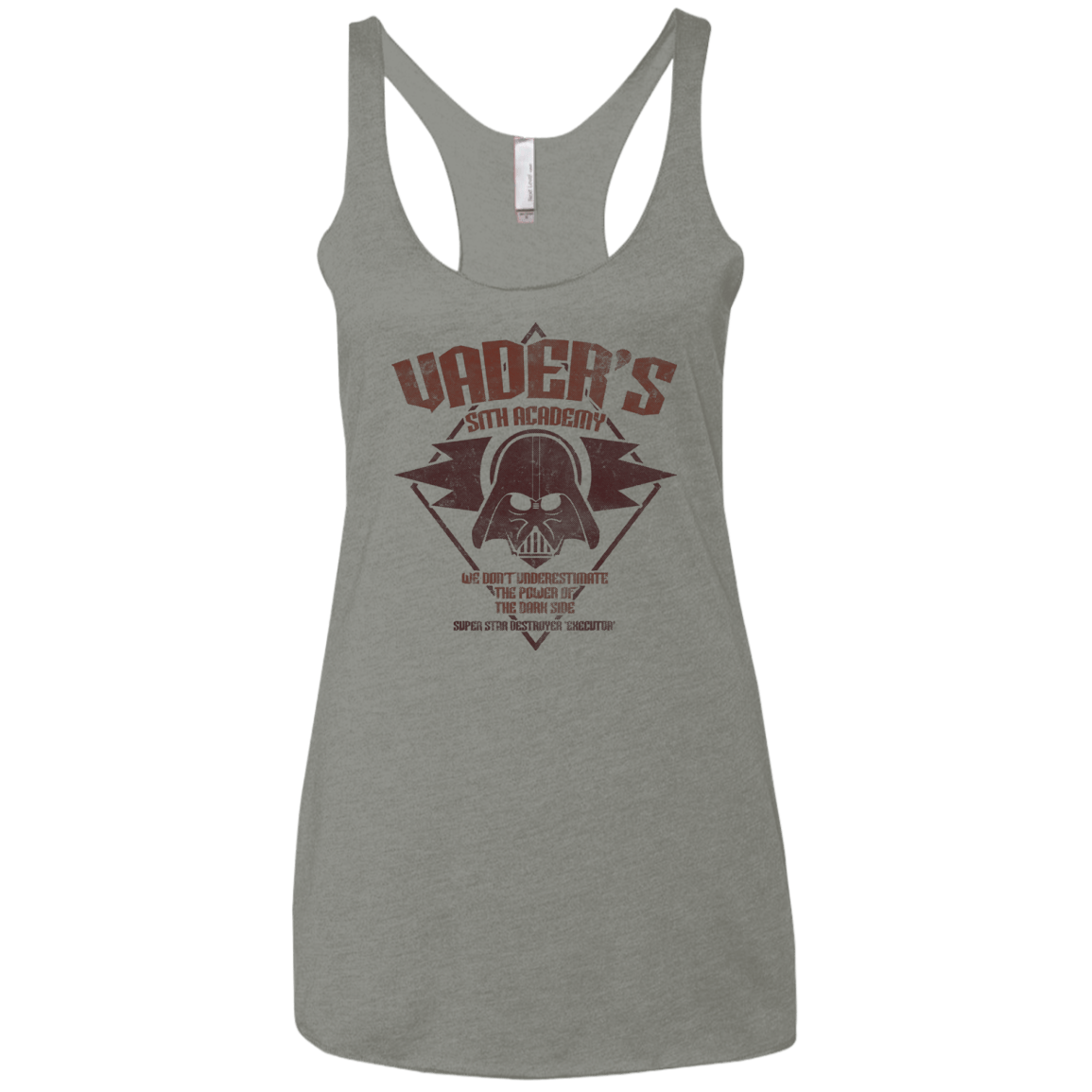 T-Shirts Venetian Grey / X-Small Vader Academy Women's Triblend Racerback Tank