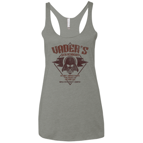 T-Shirts Venetian Grey / X-Small Vader Academy Women's Triblend Racerback Tank