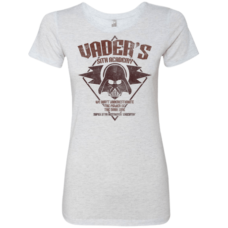 T-Shirts Heather White / Small Vader Academy Women's Triblend T-Shirt