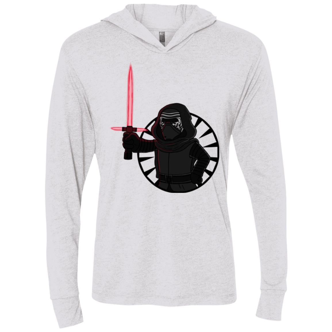 Vader Boy Triblend Long Sleeve Hoodie Tee