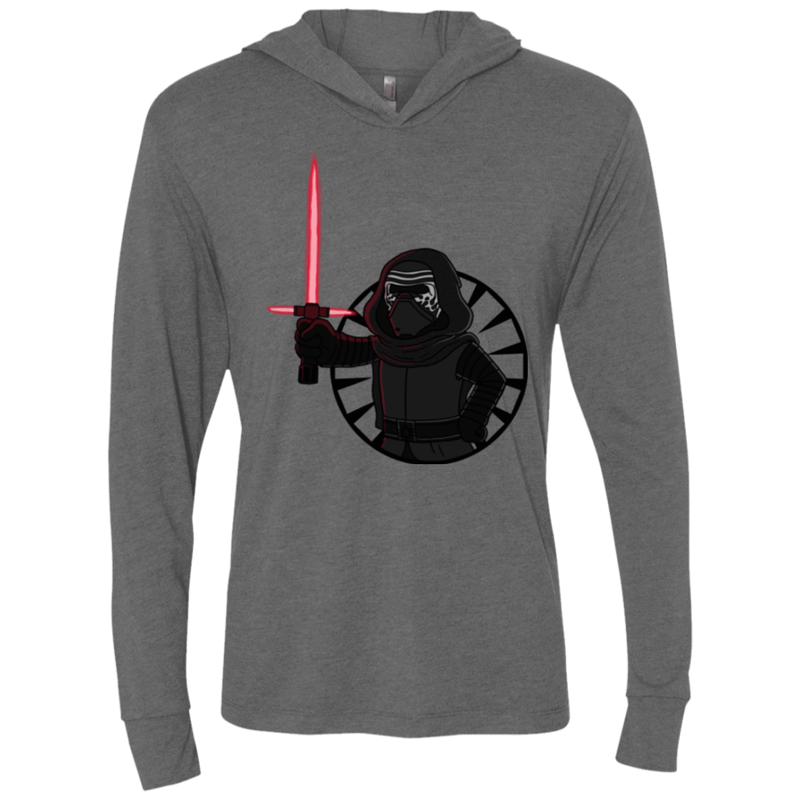 Vader Boy Triblend Long Sleeve Hoodie Tee