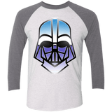 T-Shirts Heather White/Premium Heather / X-Small Vader Men's Triblend 3/4 Sleeve