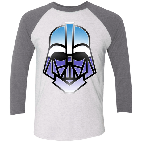 T-Shirts Heather White/Premium Heather / X-Small Vader Men's Triblend 3/4 Sleeve