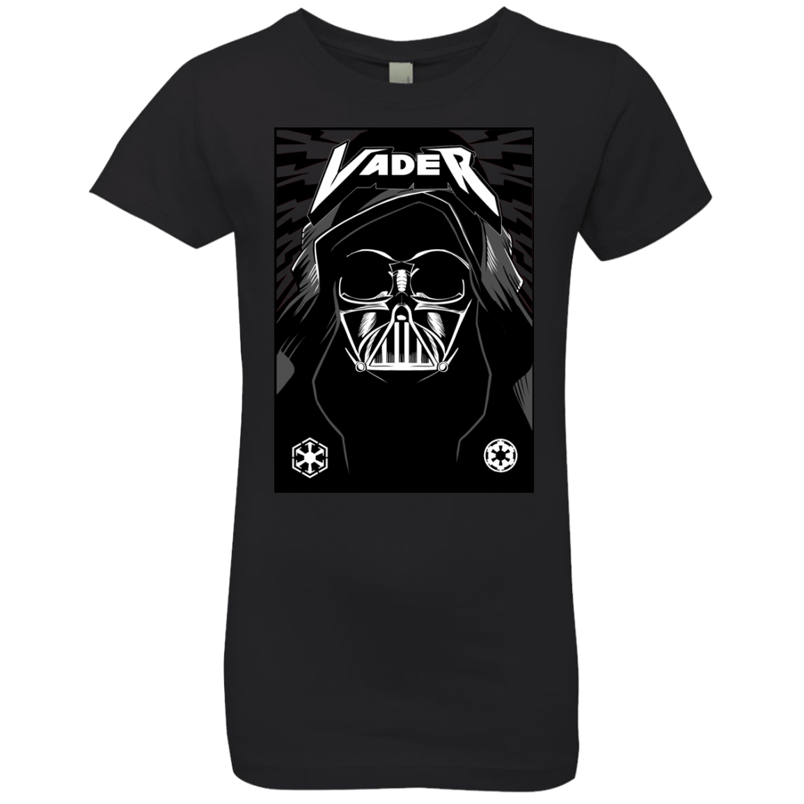 T-Shirts Black / YXS Vader Rock Girls Premium T-Shirt