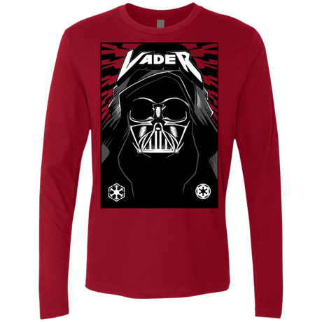 T-Shirts Cardinal / S Vader Rock Men's Premium Long Sleeve
