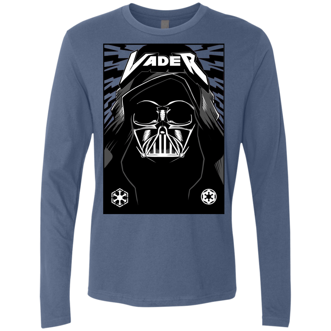 T-Shirts Indigo / S Vader Rock Men's Premium Long Sleeve