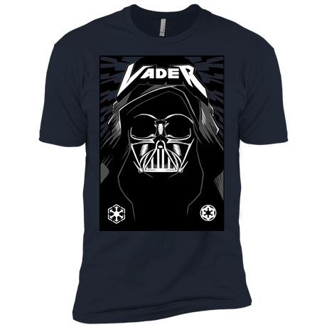 T-Shirts Midnight Navy / X-Small Vader Rock Men's Premium T-Shirt
