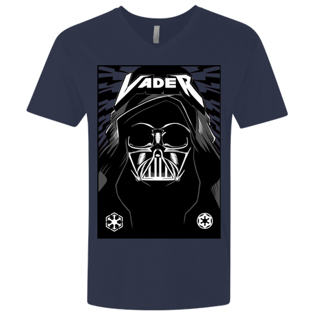 T-Shirts Midnight Navy / X-Small Vader Rock Men's Premium V-Neck