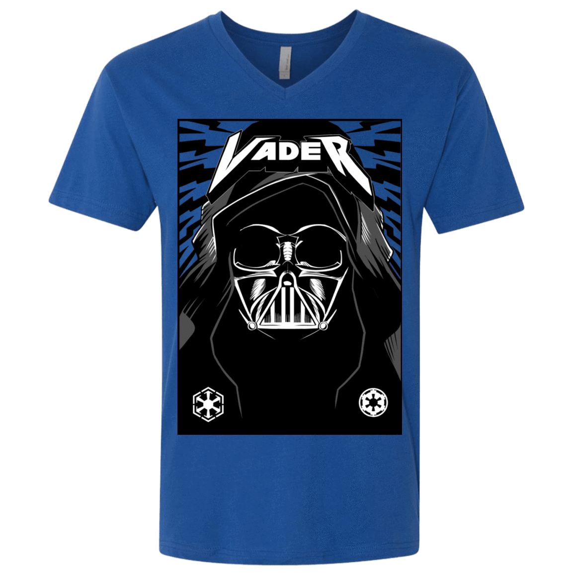 T-Shirts Royal / X-Small Vader Rock Men's Premium V-Neck