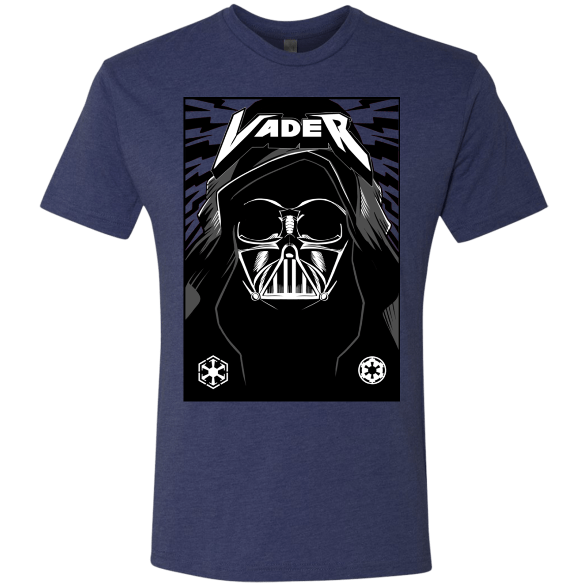 T-Shirts Vintage Navy / S Vader Rock Men's Triblend T-Shirt
