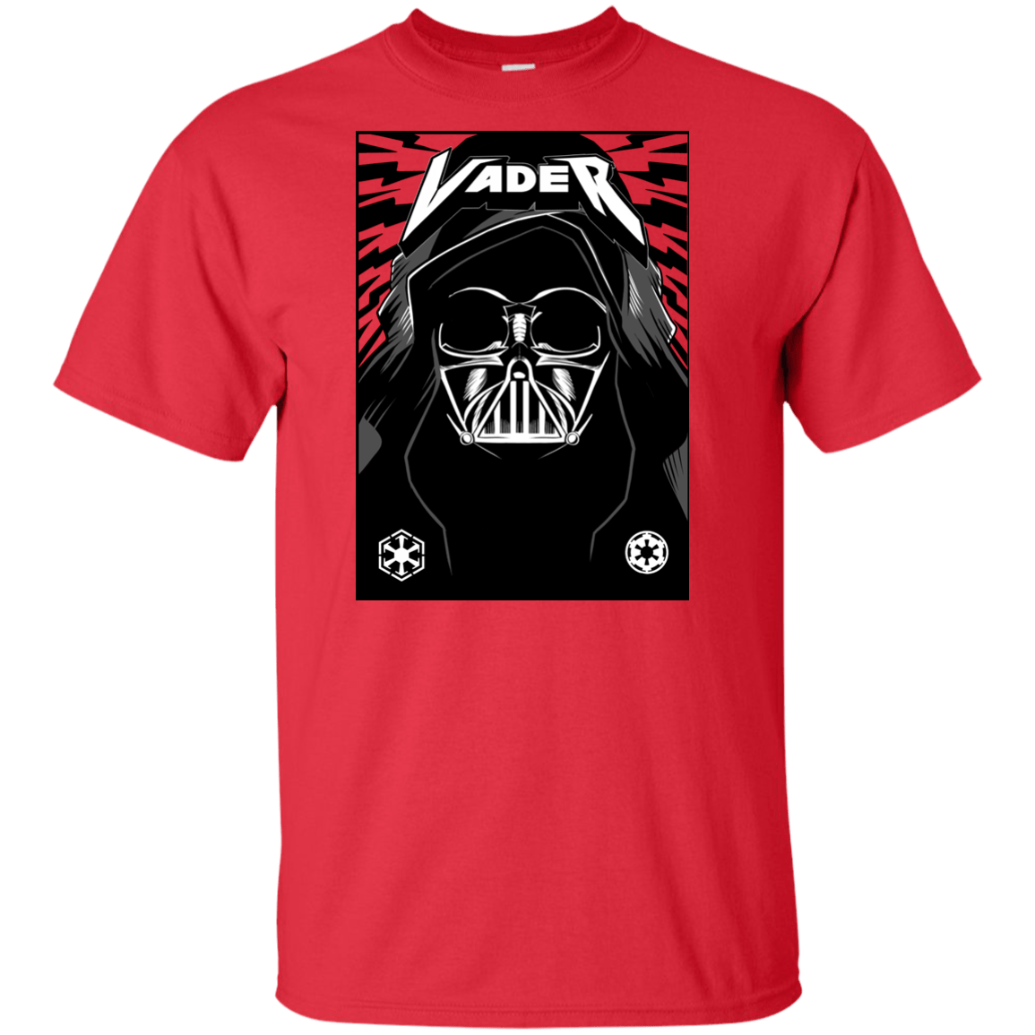 T-Shirts Red / XLT Vader Rock Tall T-Shirt
