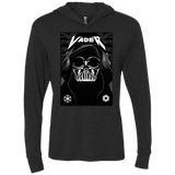T-Shirts Vintage Black / X-Small Vader Rock Triblend Long Sleeve Hoodie Tee