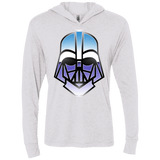 T-Shirts Heather White / X-Small Vader Triblend Long Sleeve Hoodie Tee