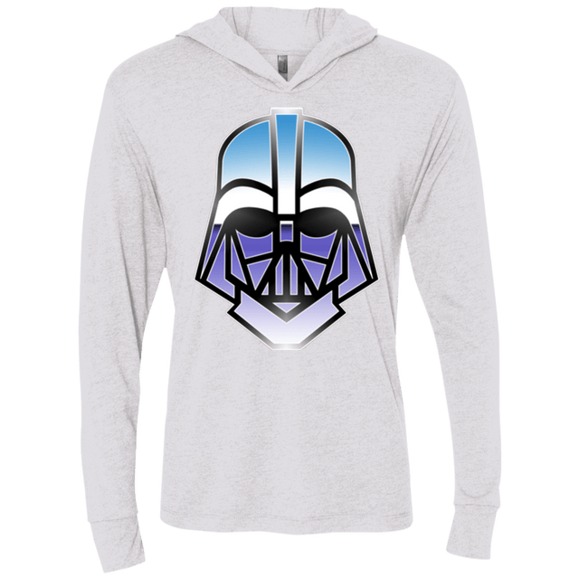 T-Shirts Heather White / X-Small Vader Triblend Long Sleeve Hoodie Tee