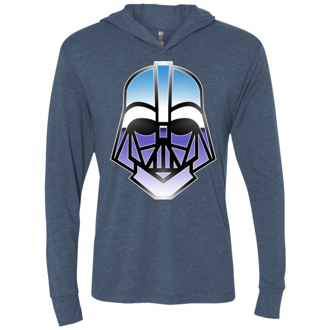 T-Shirts Indigo / X-Small Vader Triblend Long Sleeve Hoodie Tee