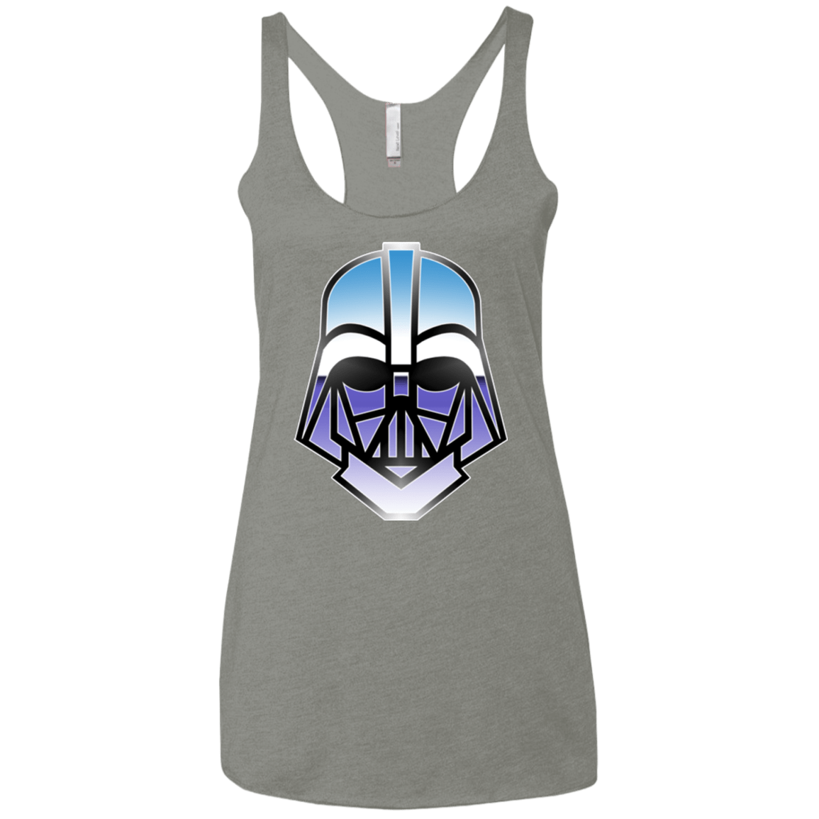 T-Shirts Venetian Grey / X-Small Vader Women's Triblend Racerback Tank