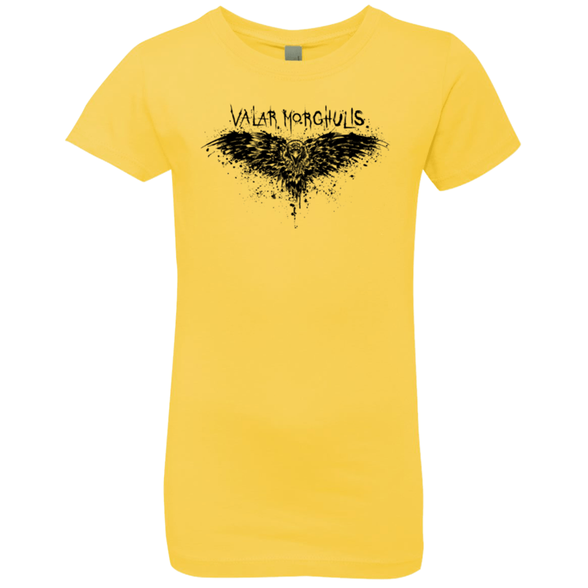 T-Shirts Vibrant Yellow / YXS Valar Morghulis Girls Premium T-Shirt