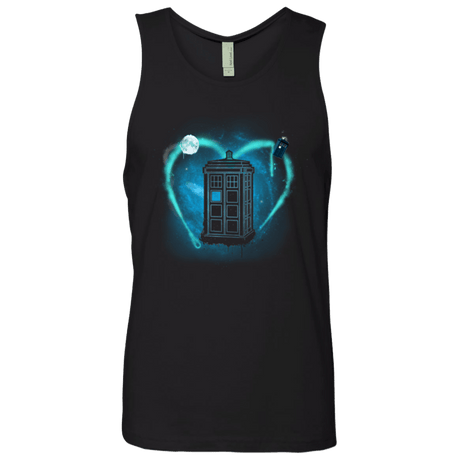 T-Shirts Black / Small Valen Timelord Men's Premium Tank Top