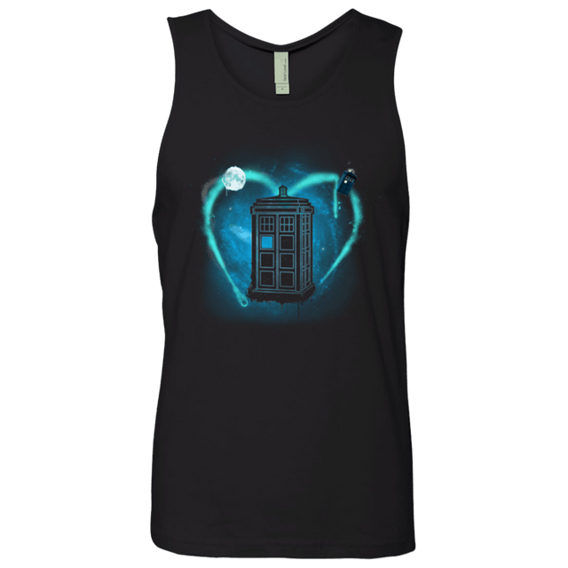 T-Shirts Black / Small Valen Timelord Men's Premium Tank Top