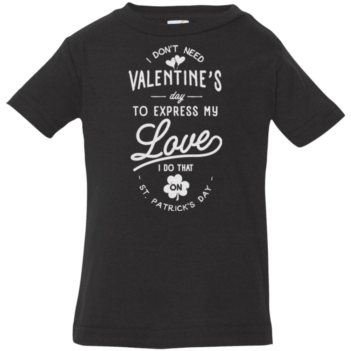 T-Shirts Black / 6 Months Valentine's Day Infant Premium T-Shirt