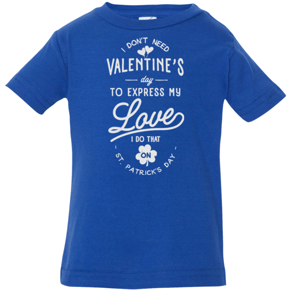 T-Shirts Royal / 6 Months Valentine's Day Infant Premium T-Shirt