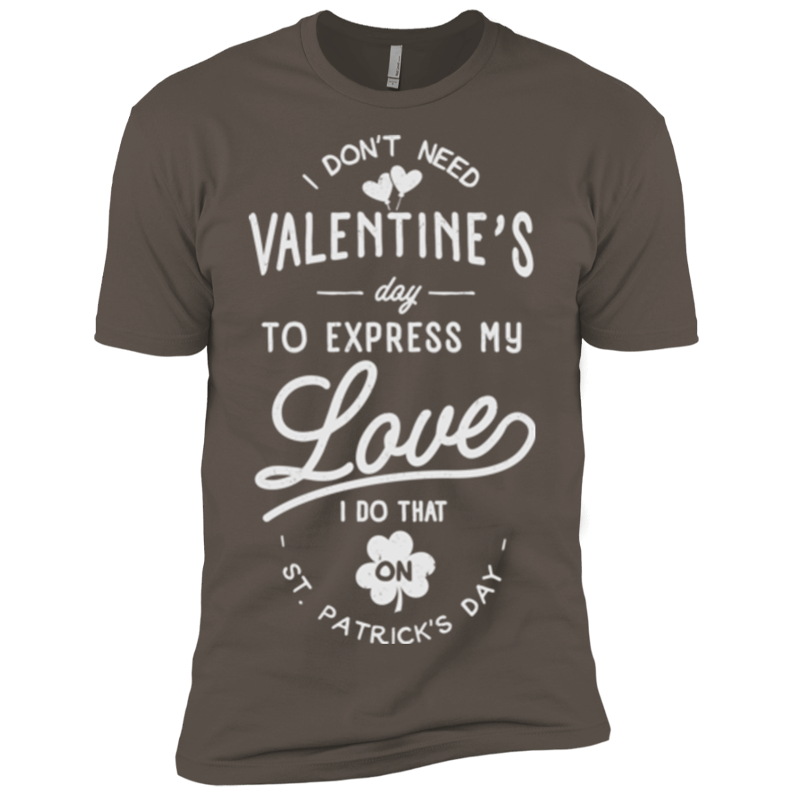 T-Shirts Warm Grey / X-Small Valentine's Day Men's Premium T-Shirt