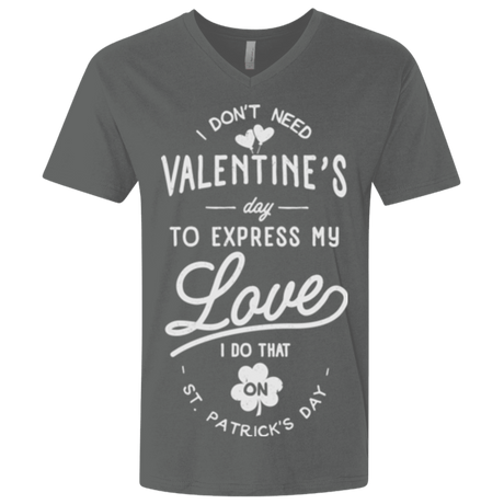 T-Shirts Heavy Metal / X-Small Valentine's Day Men's Premium V-Neck