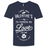 T-Shirts Midnight Navy / X-Small Valentine's Day Men's Premium V-Neck