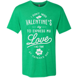 T-Shirts Envy / Small Valentine's Day Men's Triblend T-Shirt