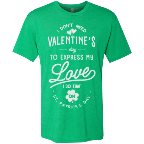 T-Shirts Envy / Small Valentine's Day Men's Triblend T-Shirt