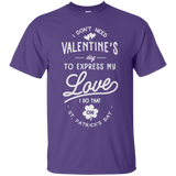 T-Shirts Purple / Small Valentine's Day T-Shirt