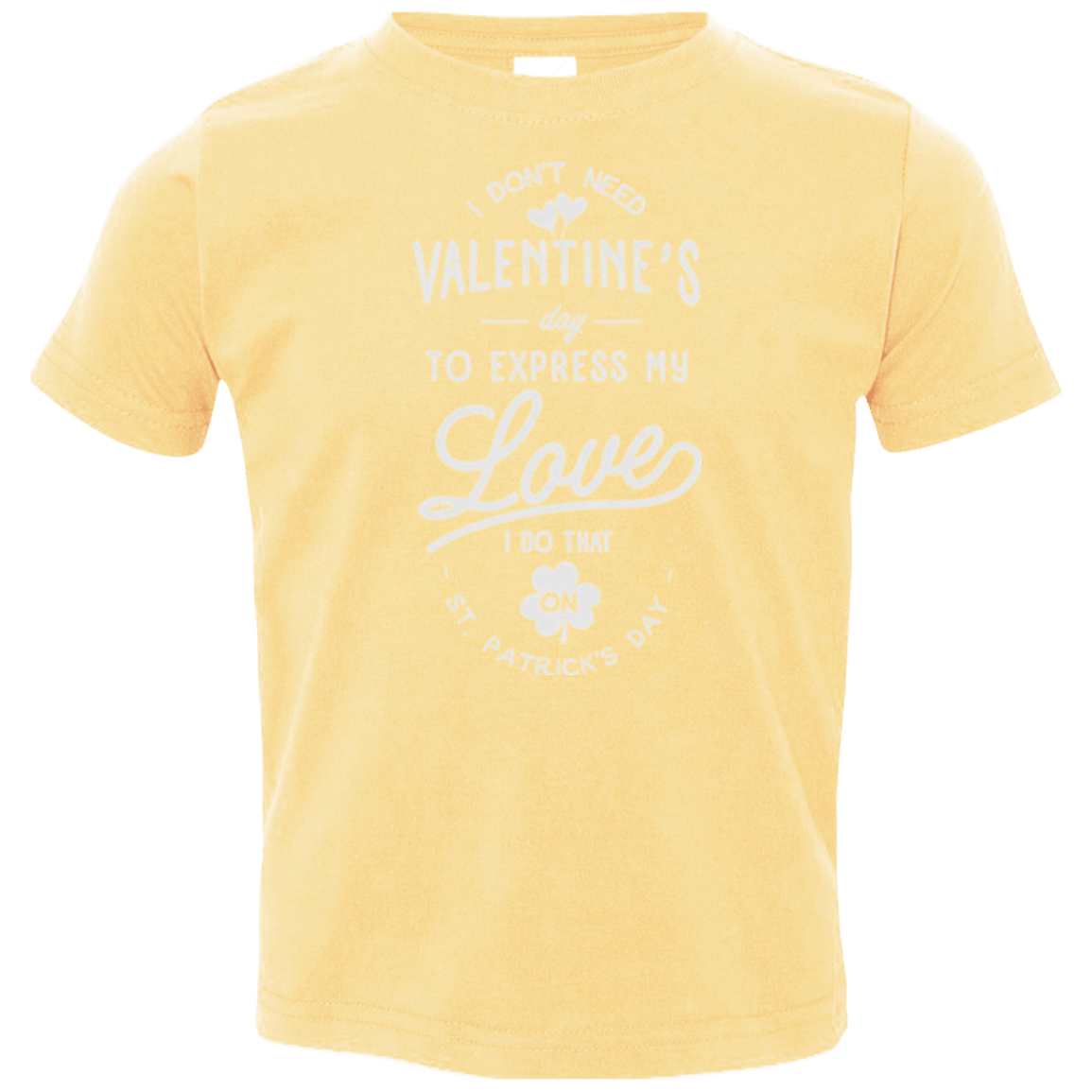 T-Shirts Butter / 2T Valentine's Day Toddler Premium T-Shirt