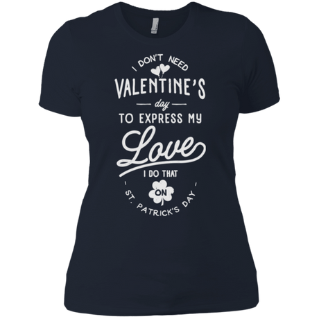 T-Shirts Midnight Navy / X-Small Valentine's Day Women's Premium T-Shirt